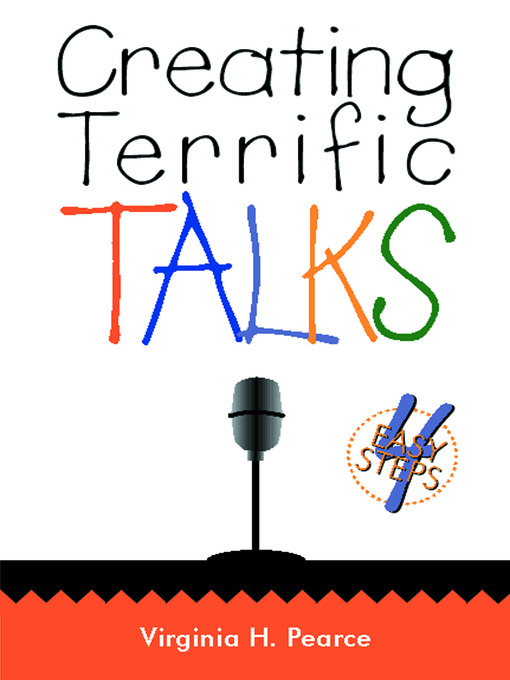 Title details for Creating Terrific Talks by Virginia H. Pearce - Wait list